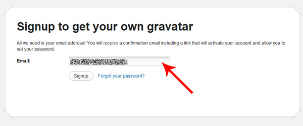 gravatar-entry-email-address